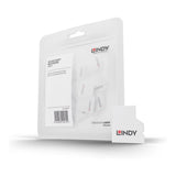 Lindy SD Port Blockers without Key 10-pack White 40479