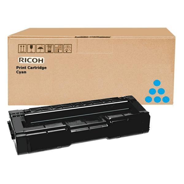 Ricoh SPC310E Cyan Toner Cartridge Original 407641 Single-Pack