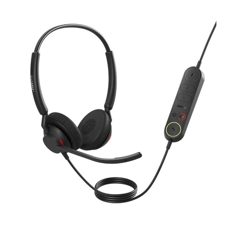 Jabra Engage 40 Inline Link UC Stereo USB-A Headset 4099-419-279