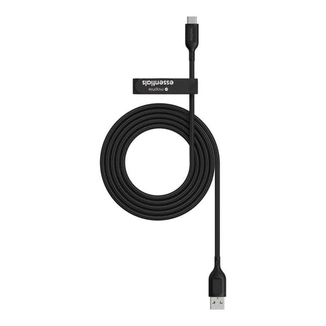 ZAGG Mophie 2m Essentials USB-A to USB-C Cable Black 409913775