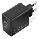 Lenovo 65W Dual Type-C GaN Charging Adapter 40AW065BEU