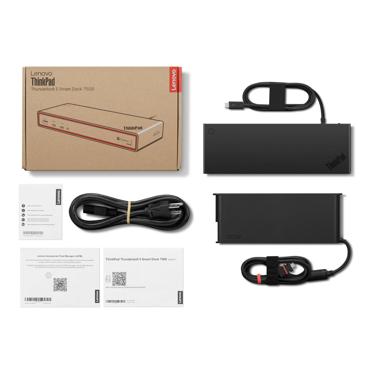 Lenovo ThinkPad 7500 Thunderbolt 5 Smart Docking Station 40BA0265SA