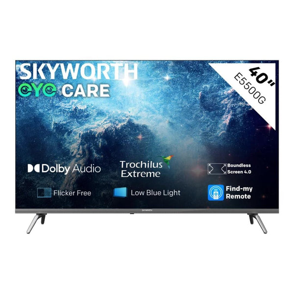Skyworth E5500G 40-inch FHD Smart Google TV – FirstShop Skyworth E5500G 40-inch FHD Smart Google TV – FirstShop