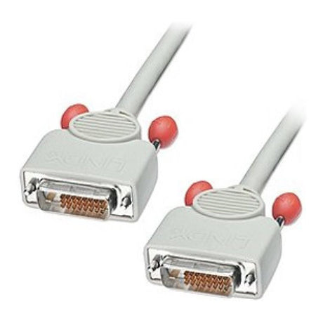 Lindy 5m DVI-D Dual Link DVI Lead Cable Grey 41242