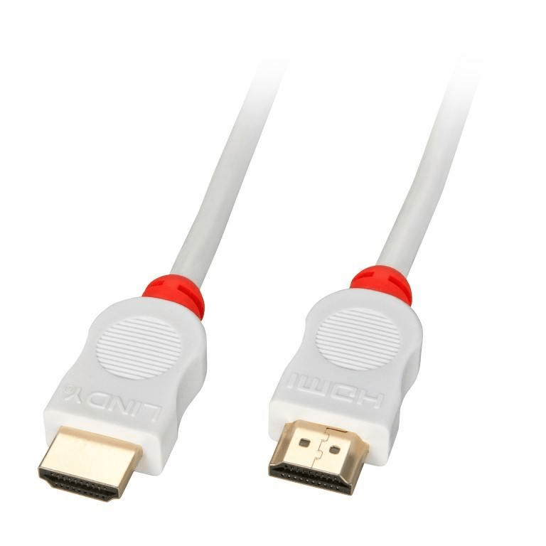 Lindy 41411 High Speed HDMI Cable White 1m