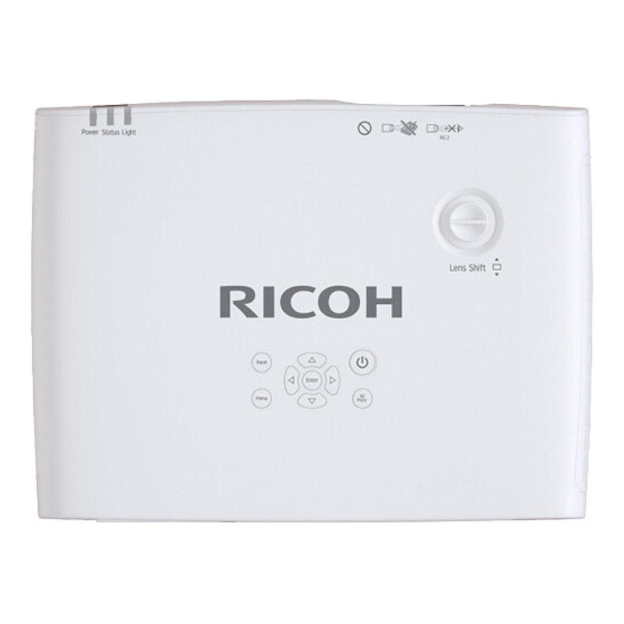 Ricoh PJ WUL5A50 5200 ANSI Lumens Short Throw Projector White 432675