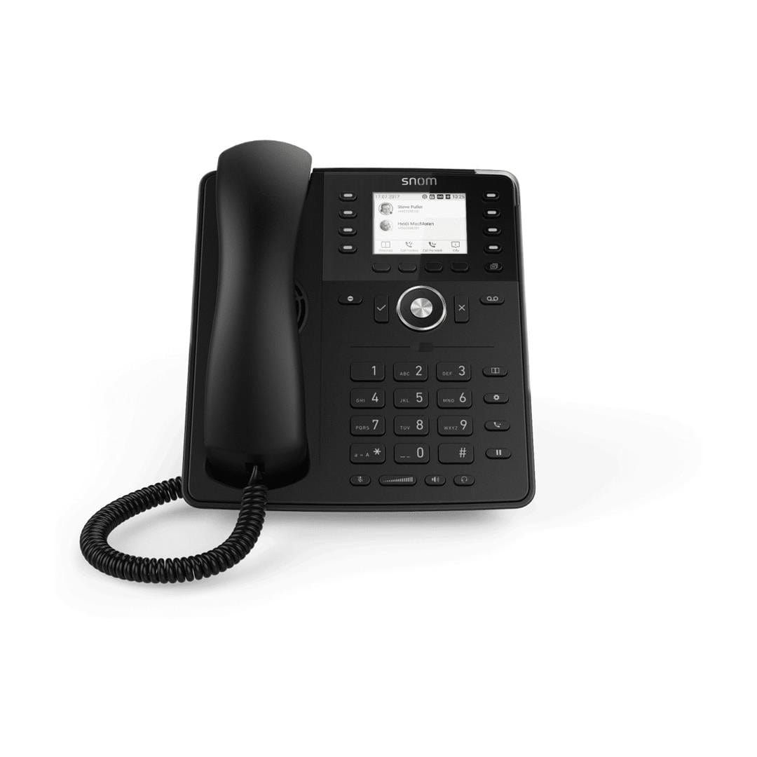 Snom D735 12-line USB Desktop SIP Phone Hi-Res 2.7 Colour TFT Display without PSU 4389