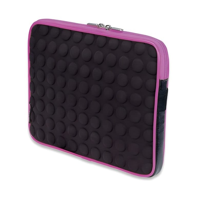 Manhattan 439602 Tablet Case 10.1-inch Sleeve Case Black and Pink