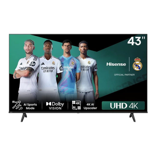 Hisense 43E6N 43-inch 4K UHD Smart TV – FirstShop