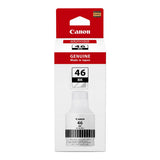 Canon GI-46BK Black Refill Ink Bottle Inkjet Original 6,000 Pages 4411C001