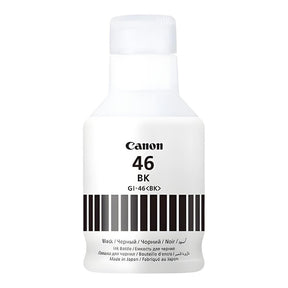 Canon GI-46BK Black Refill Ink Bottle Inkjet Original 6,000 Pages 4411C001