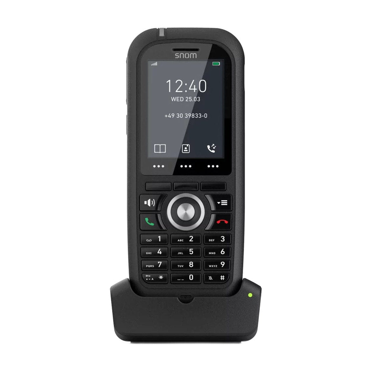 Snom M80 Ruggedized DECT SIP Phone with Charging Base 4424