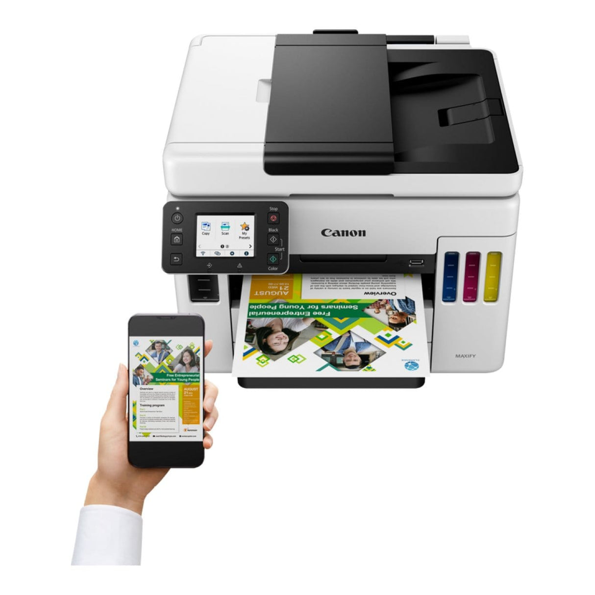 Canon MAXIFY GX7040 Multifunction A4 Inktank Printer 4471C009