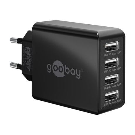 Goobay 30W 4-port USB Charger 44953