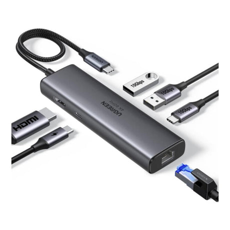 Ugreen CM512 6-in-1 USB Type-C Docking Station 45000