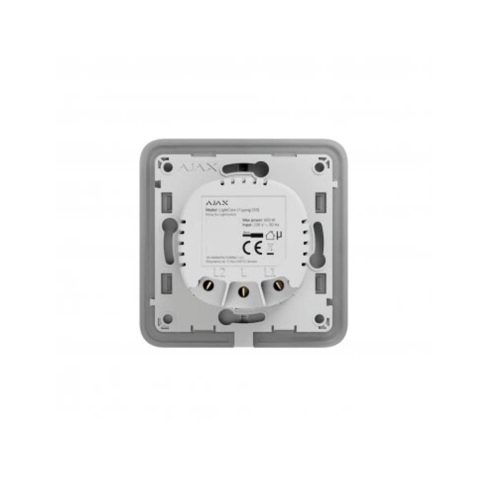 Ajax LightSwitch 2-gang Smart Wi-Fi Jeweller 45111.142.NC