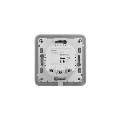 Ajax LightSwitch 2-gang Smart Wi-Fi Jeweller 45111.142.NC