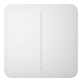 Ajax Smart LightSwitch Jeweller 2-Gang SoloButton White 45120.144.WH
