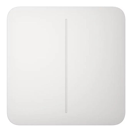 Ajax Smart LightSwitch Jeweller 2-Gang SoloButton White 45120.144.WH