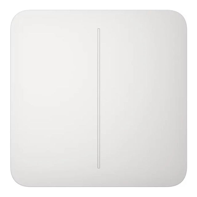 Ajax Smart LightSwitch Jeweller 2-Gang SoloButton White 45120.144.WH
