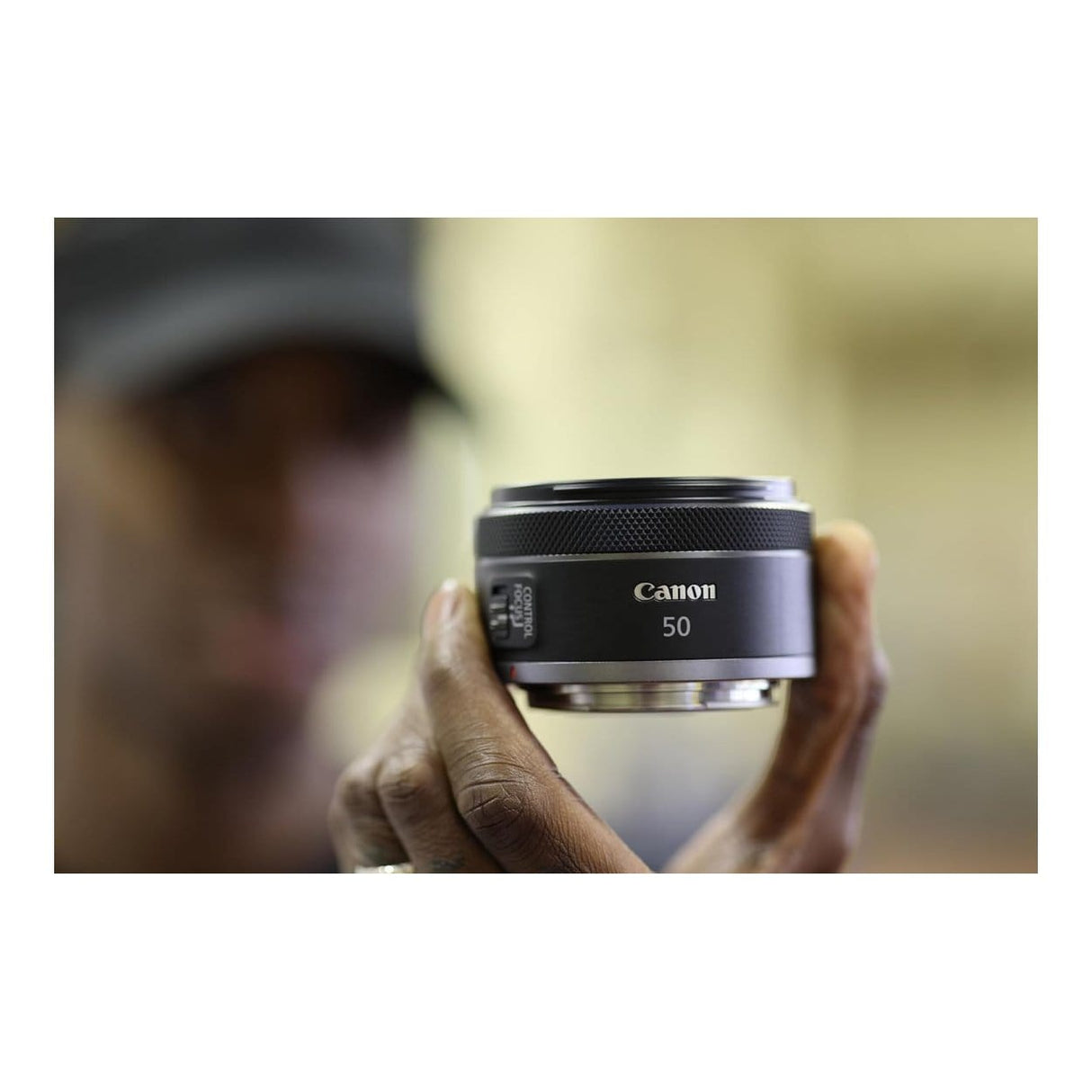 Canon RF 50mm F1.8 STM Camera Lens 4515C005