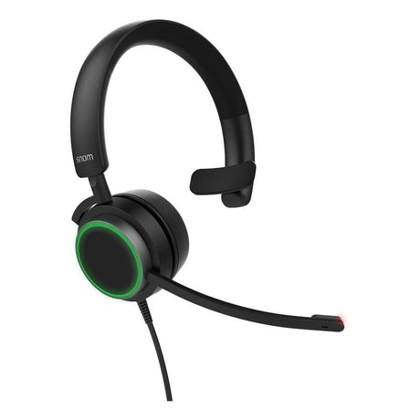 Snom A330M Mono Over-Ear USB/3.5mm Passive Noise Cancellation VoIP Phone Headset 4597