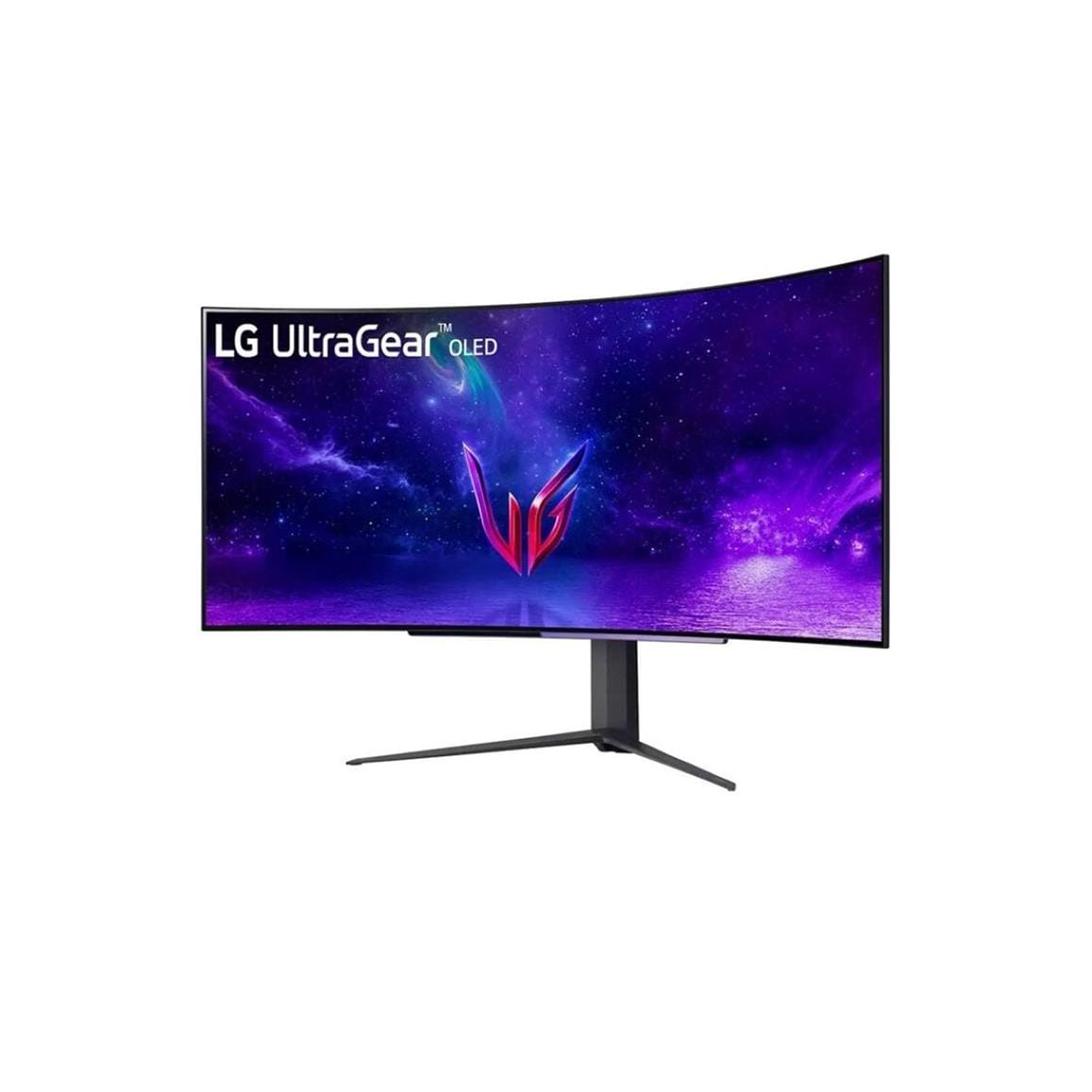LG 45GR95QE UltraGear 45-inch 3440 x 1440p WQHD 21:9 240Hz 0.3ms Curved Gaming Monitor