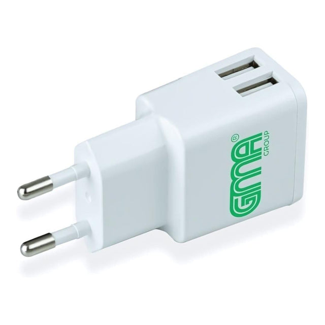 GMA Dual USB Charger 2.4A - White 46956552