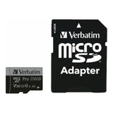 Verbatim Pro U3 256GB Micro SDXC Memory Card 47045