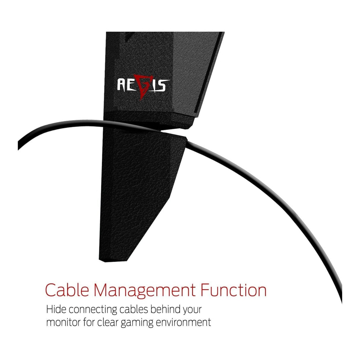 Gamdias Aegis Artful Cable Management Headset Holder and USB Hub 4710728309526