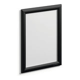 Durable A4 Aluminium Snap Frame Black 479601