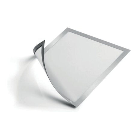 Durable DURAFRAME A4 Magnetic Document Signage Frame 5-pack Silver 486923