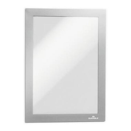 Durable DURAFRAME A3 Self Adhesive Magnetic Signage Frame 2-pack Silver 487323