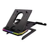 SureFire Protus X1 Gaming Notebook Stand with RGB Black 48842