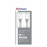 Verbatim Type-C Male to Male Stainless Steel Cable 30cm 48867