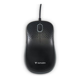 Verbatim Silent Optical Wired Mouse Black 49024