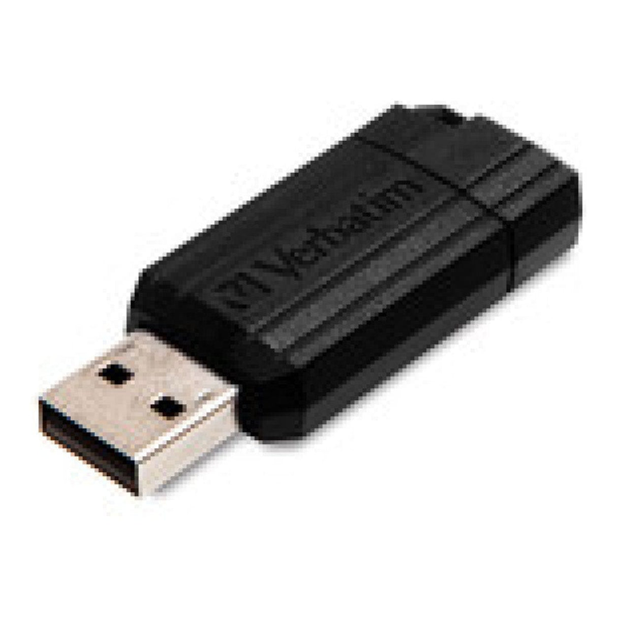 Verbatim PinStripe 8GB USB Flash Drive Black 49062