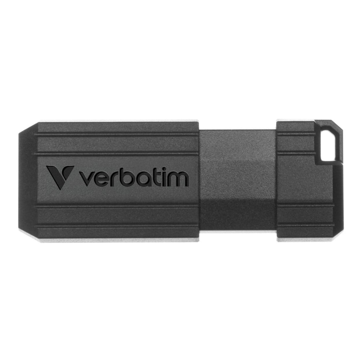 Verbatim PinStripe 128GB USB Flash Drive Black 49071