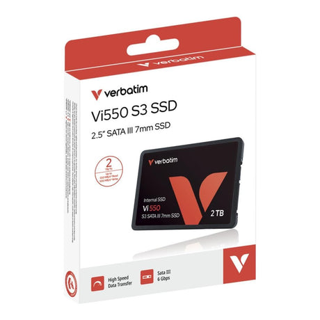 Verbatim Vi550 S3 2.5-inch 2TB SATA Internal SSD 49354