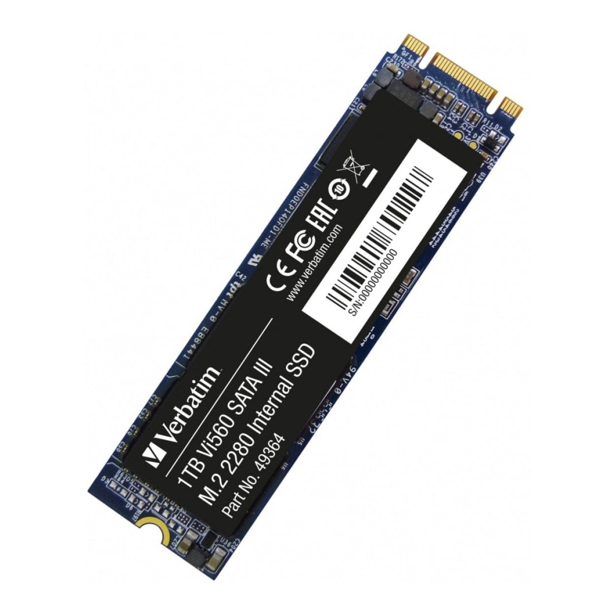 Verbatim Vi560 S3 1TB M.2 2280 SATA III Internal SSD 49364 – FirstShop