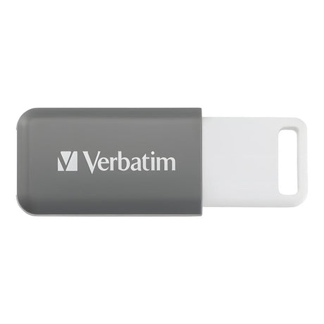Verbatim DataBar 128GB Grey USB Flash Drive 49456
