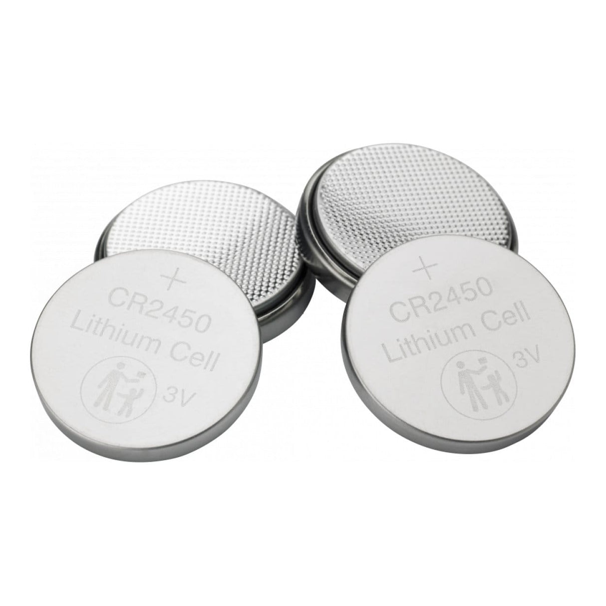 Verbatim CR2450 3V Lithium Battery 4-pack 49535
