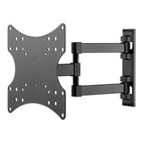 Goobay 23-inch to 42-inch Dual Arm with Swivel and Tilt TV Wall Mount 49715