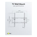 Goobay 32-inch to 55-inch Basic Tilt TV Wall Mount 49731