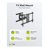 Goobay 43-inch to 100-inch XL Basic Full Motion TV Wall Mount 49746