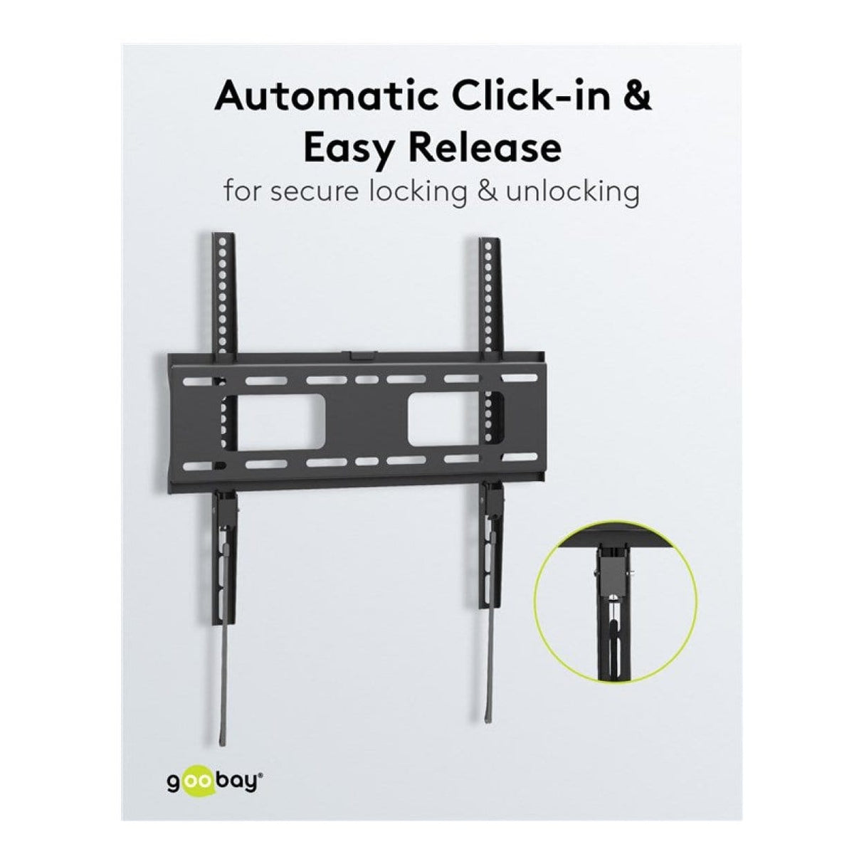 Goobay 32-inch to 55-inch Pro Fixed TV Wall Mount 49890