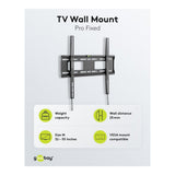 Goobay 32-inch to 55-inch Pro Fixed TV Wall Mount 49890