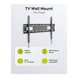 Goobay 37-70-inch Pro Fixed TV Wall Mount 49891