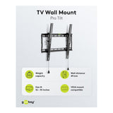 Goobay 32-inch to 55-inch Pro Tilt TV Wall Mount 49909