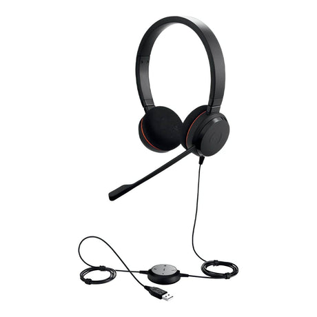 Jabra Evolve 20 MS Stereo Headset Head-band Black 4999-823-109